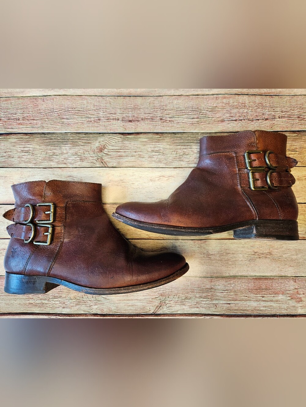 Frye Molly D-Ring short boots
